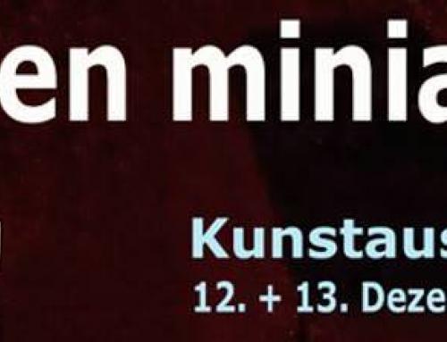 Art en Miniature – Einladung zur weihnachtlichen Ausstellung am 12. + 13. Dezember 2015